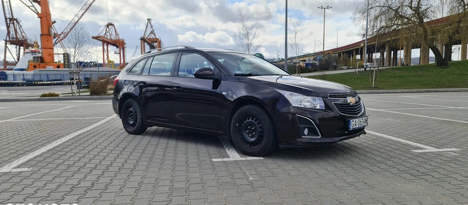 Chevrolet Cruze cena 26000 przebieg: 167600, rok produkcji 2014 z Gdynia małe 121